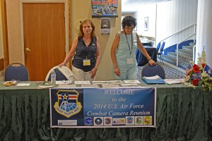 Sue Diomedes & Genevieve Virgilio-Registration